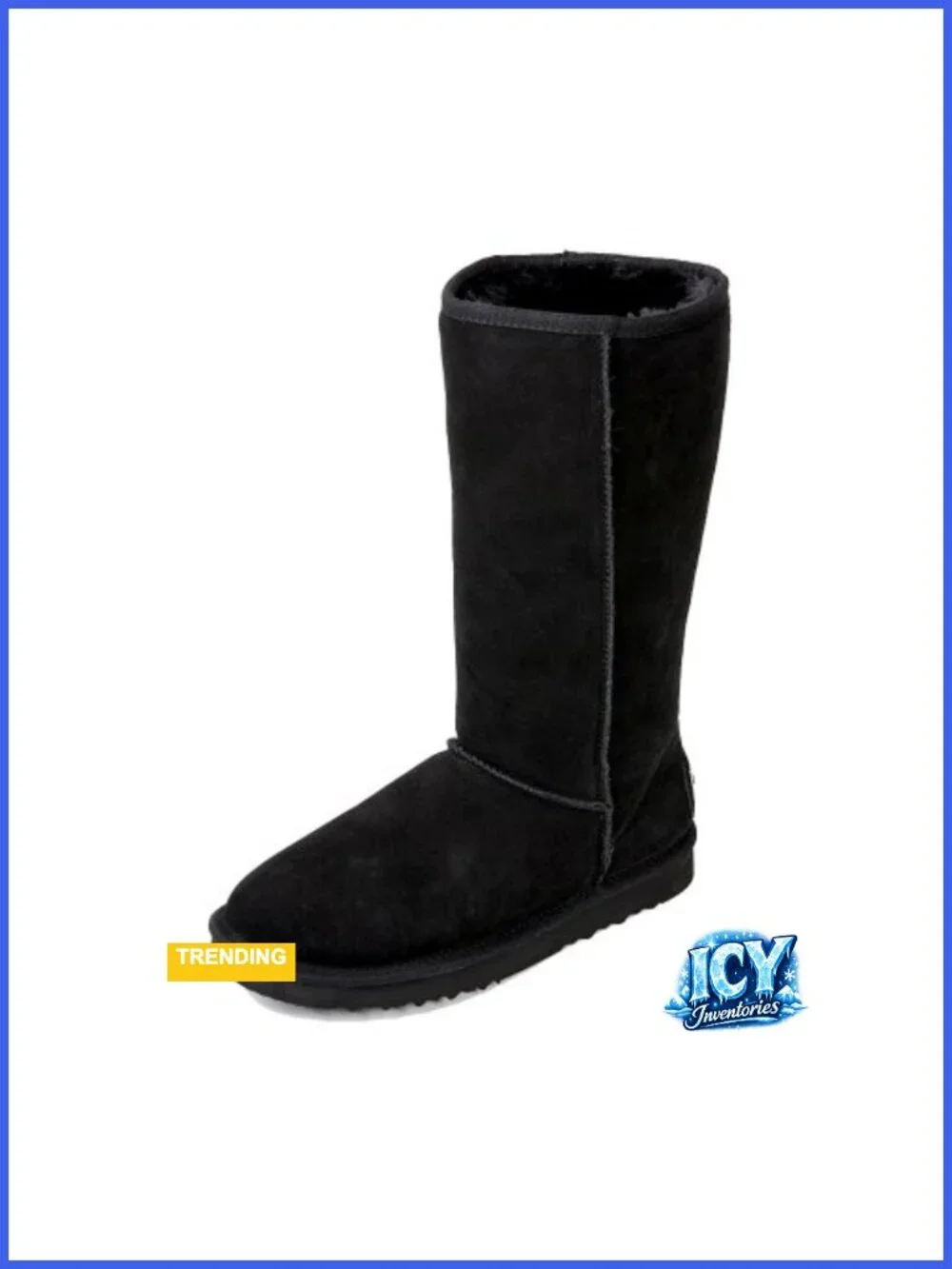 Classic Winter Snow Boots with Faux Fur Lining